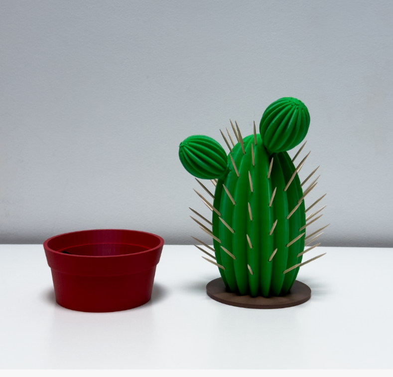 Cactus Mondadientes, salero y pimentero - Image 2