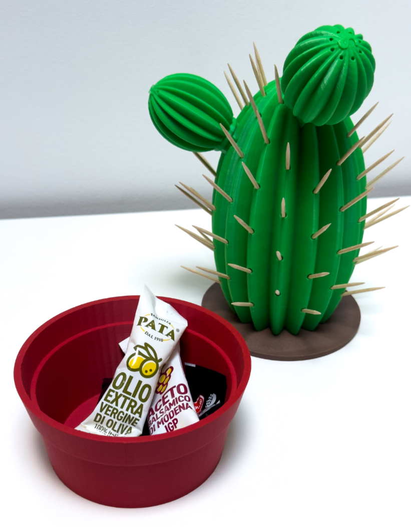 Cactus Mondadientes, salero y pimentero - Image 3