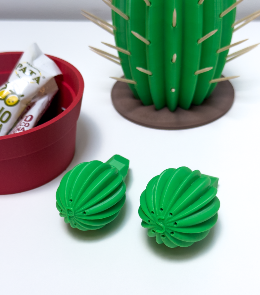 Cactus Mondadientes, salero y pimentero - Image 5