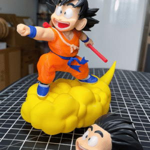 Goku Niño en Nube Voladora