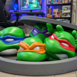 Tortugas Ninja tapa alcantarilla