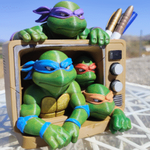 Portalapices Tortugas Ninja en TV