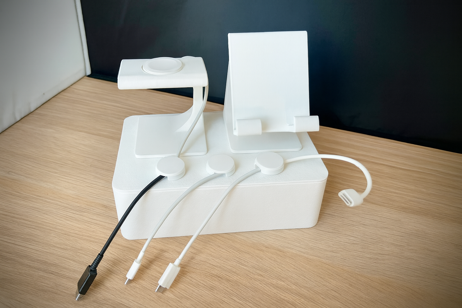 Estación de carga USB para escritorio